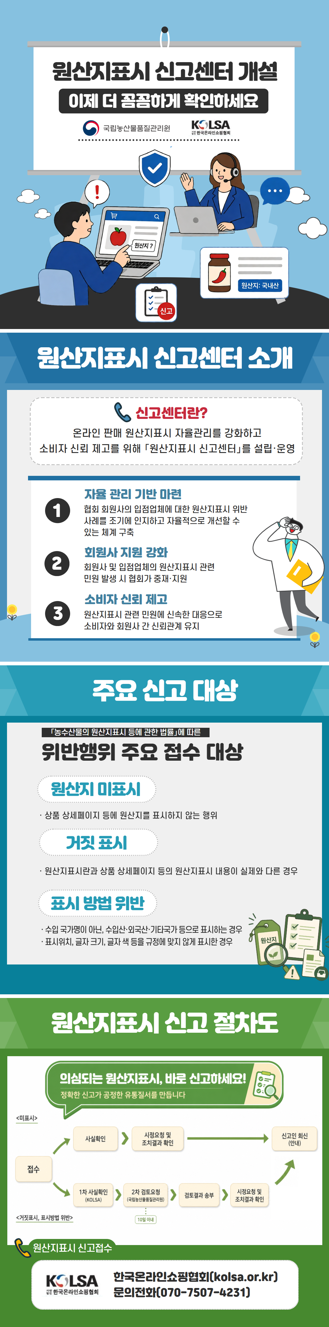 (붙임1) KOLSA) 농수산물 원산지표시 신고센터 홍보 카드뉴스.png